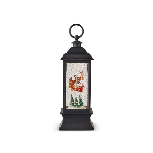 Santa Flying Animated Water Lantern