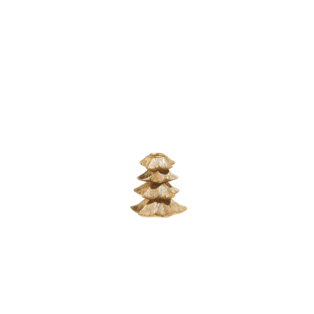 Gold Tree Candle Stick Holders
