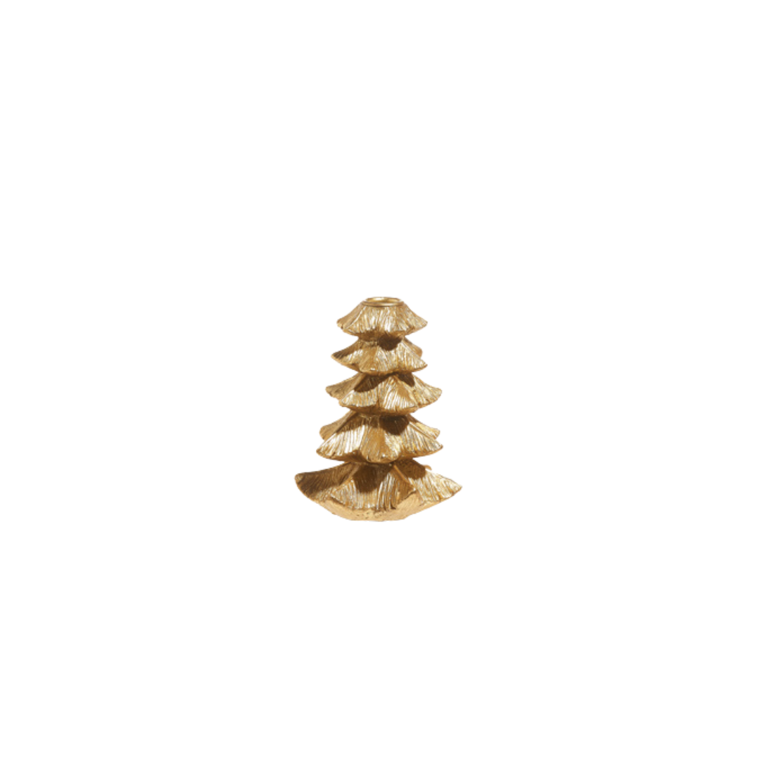 Gold Tree Candle Stick Holders