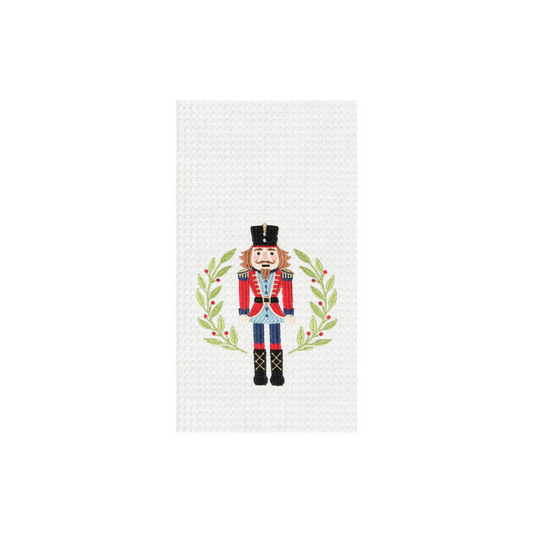 Nutcracker and Wreath Kitchen Towel