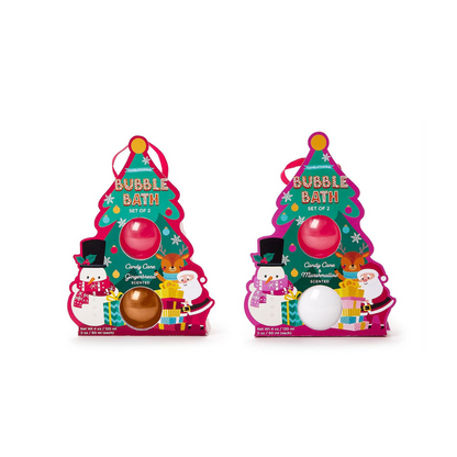 Holiday Bubbles - Set of 2 Bubble Bath Bottles