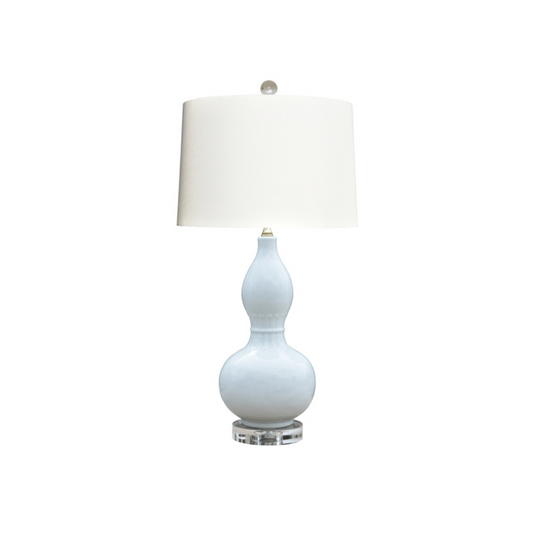 Porcelain Cloud Blue Lamp