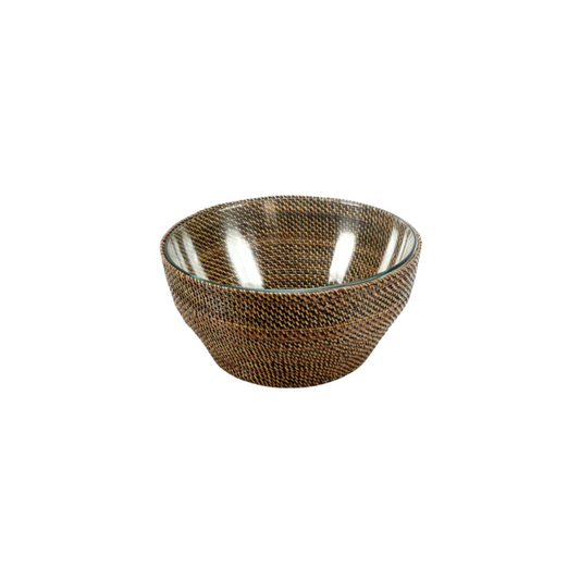 Salad and Serving Bowl Basket, 4qt Bowl, 11" Diameter