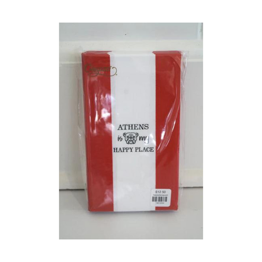 Caspari Athens is my Happy Place Guest Napkins