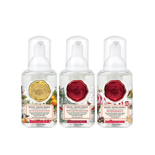 Michel Design Works Wintertime Whimsy Mini Foaming Hand Soap Set