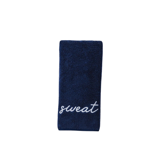 Weezie Embroidered Gym Towel - Sweat