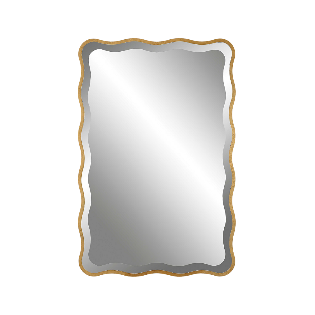 Aneta Gold Rectangular Mirror