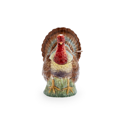 Spode Woodland Turkey Soup Tureen