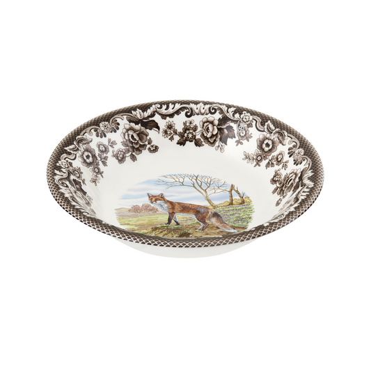 Spode Red Fox Ascot Cereal Bowl 8"