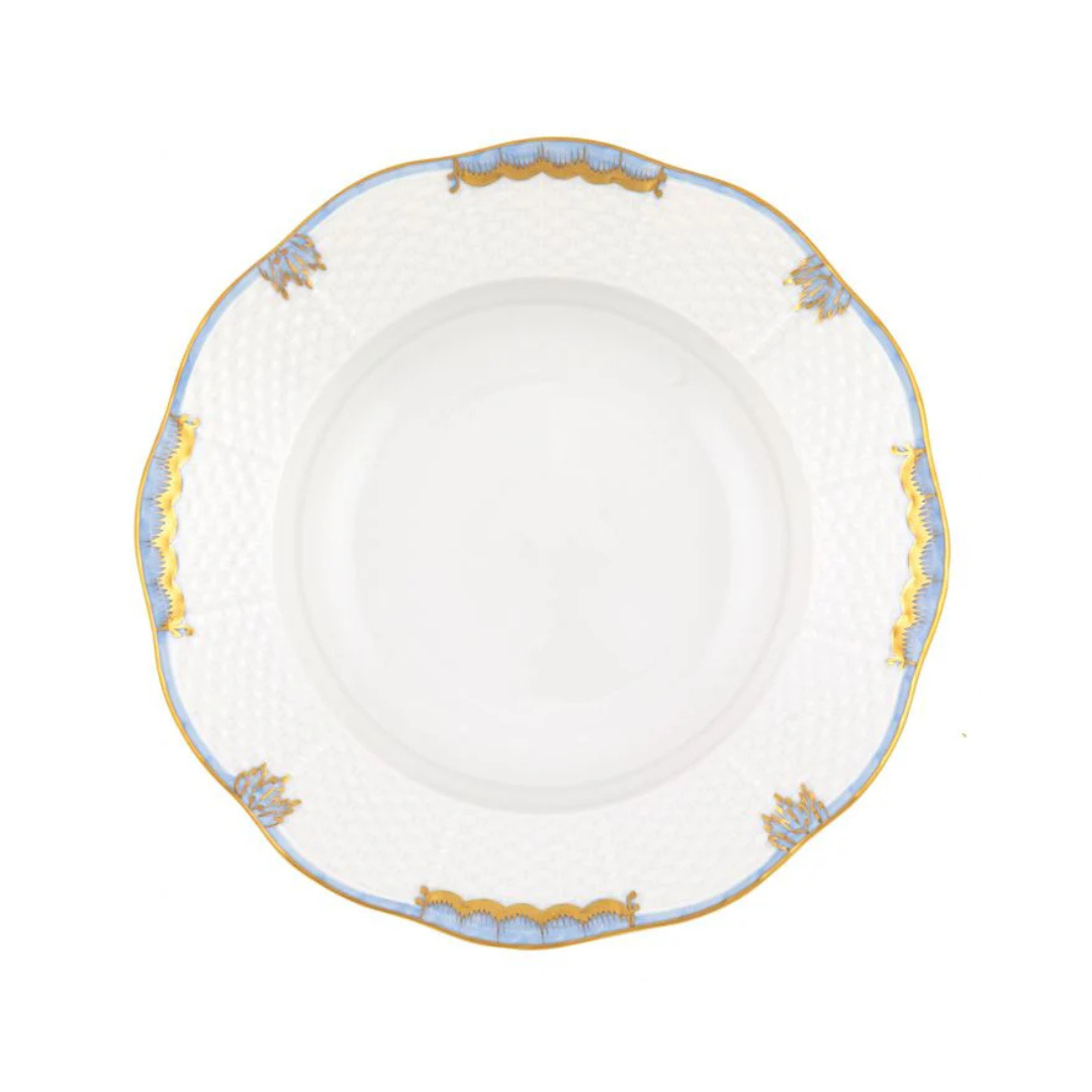 Princess Victoria Light Blue Dinner Plate