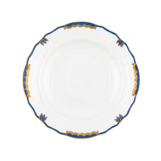 Princess Victoria Blue Salad Plate