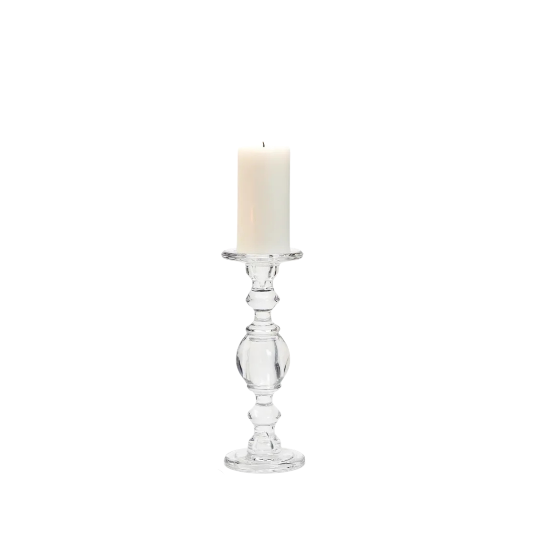 Glass Pedestal Vase (Large)
