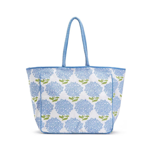 Hydrangea Printed Tote Bag