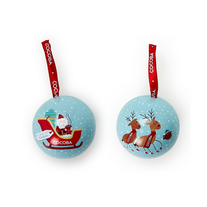 Truffles in Hanging Ornament Tin