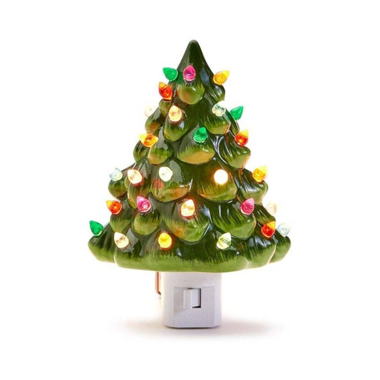 Vintage Christmas Tree Nightlight