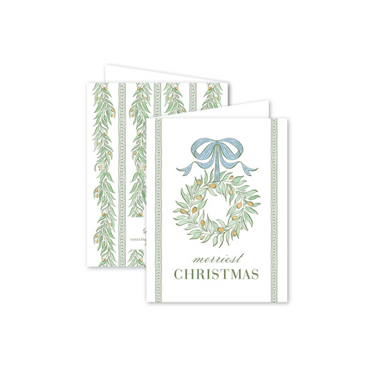 Dogwood Hill Capri Wreath Card