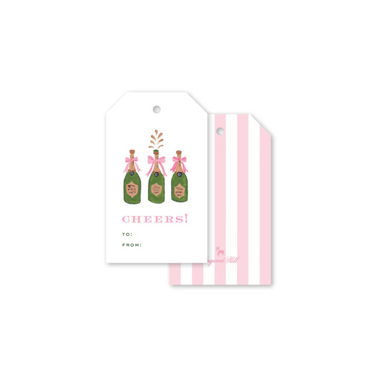 Dogwood Hill Champagne Cheers Gift Tags
