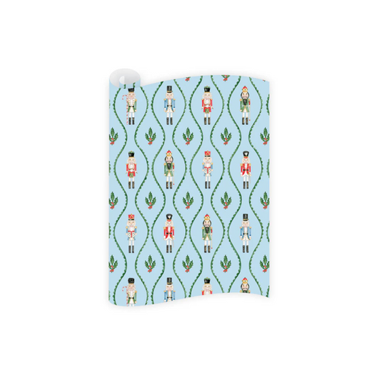 Dogwood Hill Classic Nutcrackers Wrapping Paper Roll