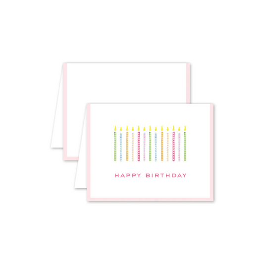 Dogwood Hill Funfetti Candles Birthday Card