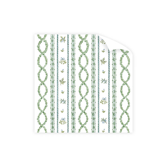Dogwood Hill Jardin de Noel Wrapping Paper Roll