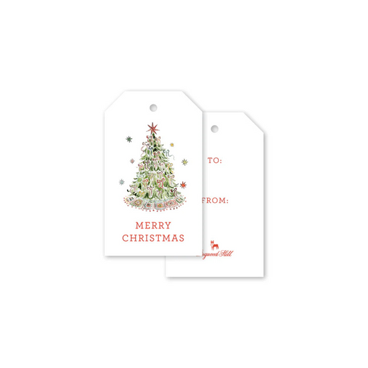 Dogwood Hill Paper Chain Tree Gift Tags
