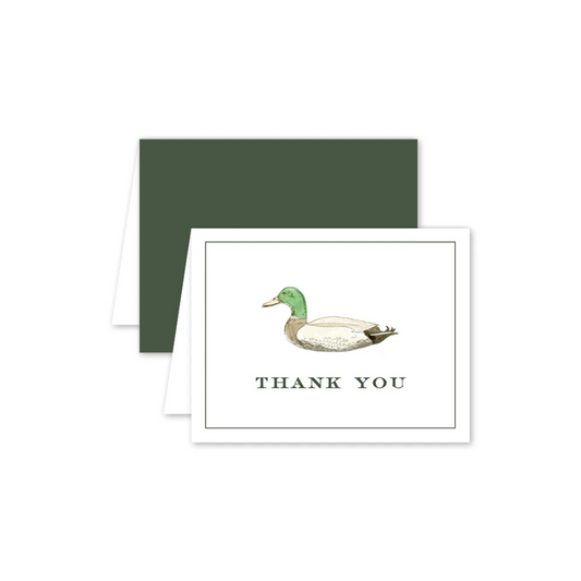 Dogwood Hill Sportsman Mallard Thank You Card