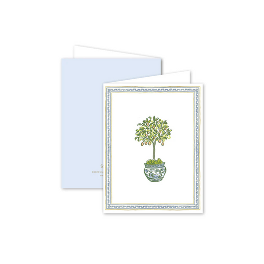 Dogwood Hill Topiary Trimmings Card