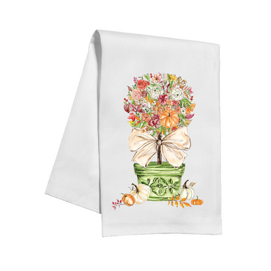 Autumn Topiary Kitchen Towel