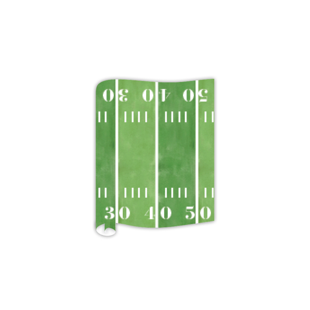 Hand painted Football Field Table Runner