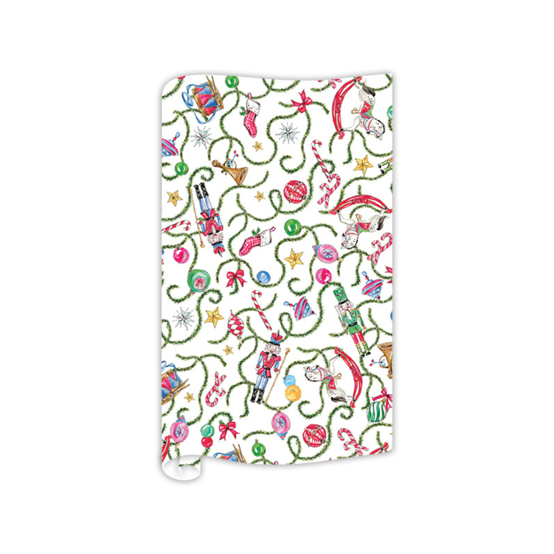 Traditional Christmas Toys Gift Wrap