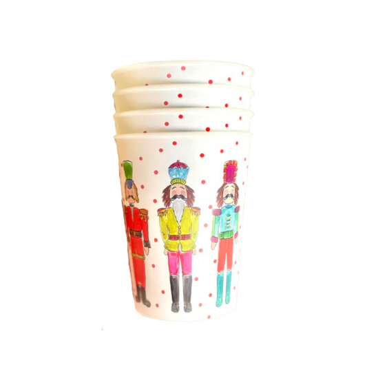 Nutcracker Reusable Cup Set of 6