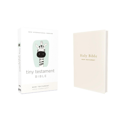 NIV Tiny Testament Bible - White
