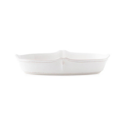 Juliska Berry & Thread 12" Oblong Server - Whitewash