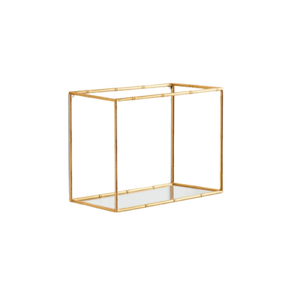 Daphne Mirrored Wall Shelves