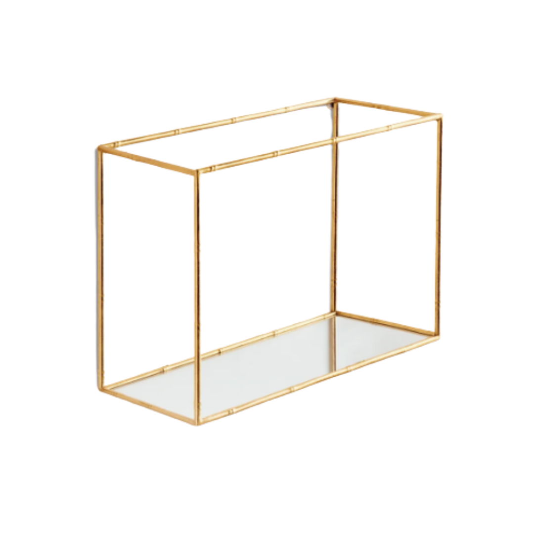 Daphne Mirrored Wall Shelves