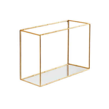 Daphne Mirrored Wall Shelves