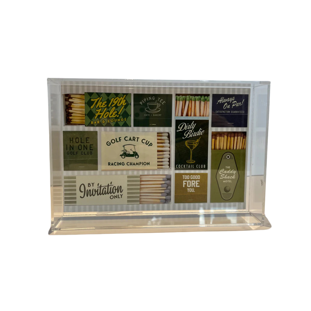 Tart By Taylor Golf Matchbook Tray