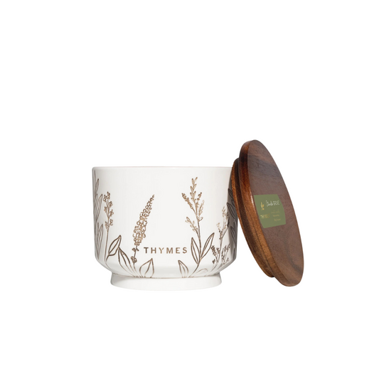 Thymes Outdoor Oasis Citronella Grove Medium Candle