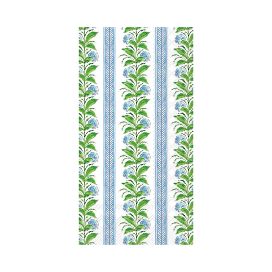 Hydrangea Stripe Guest Towels
