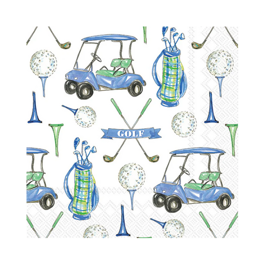 Guy Golf Cocktail Napkins