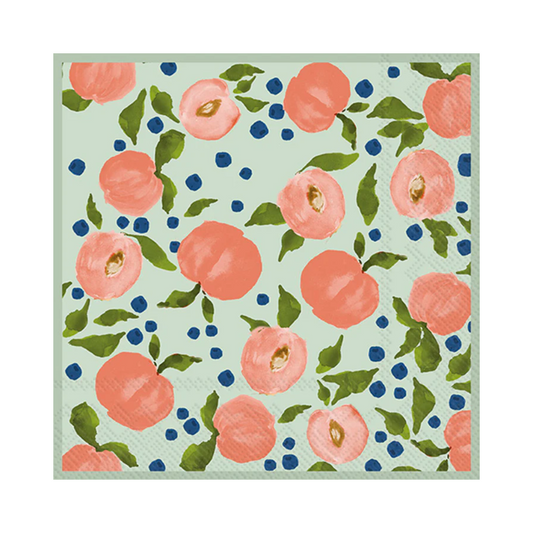 Peaches Lunch Napkin