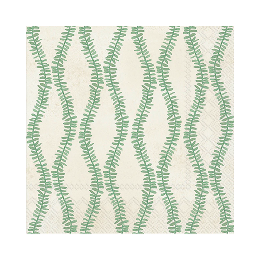Leaf and Stem Cocktail Napkins
