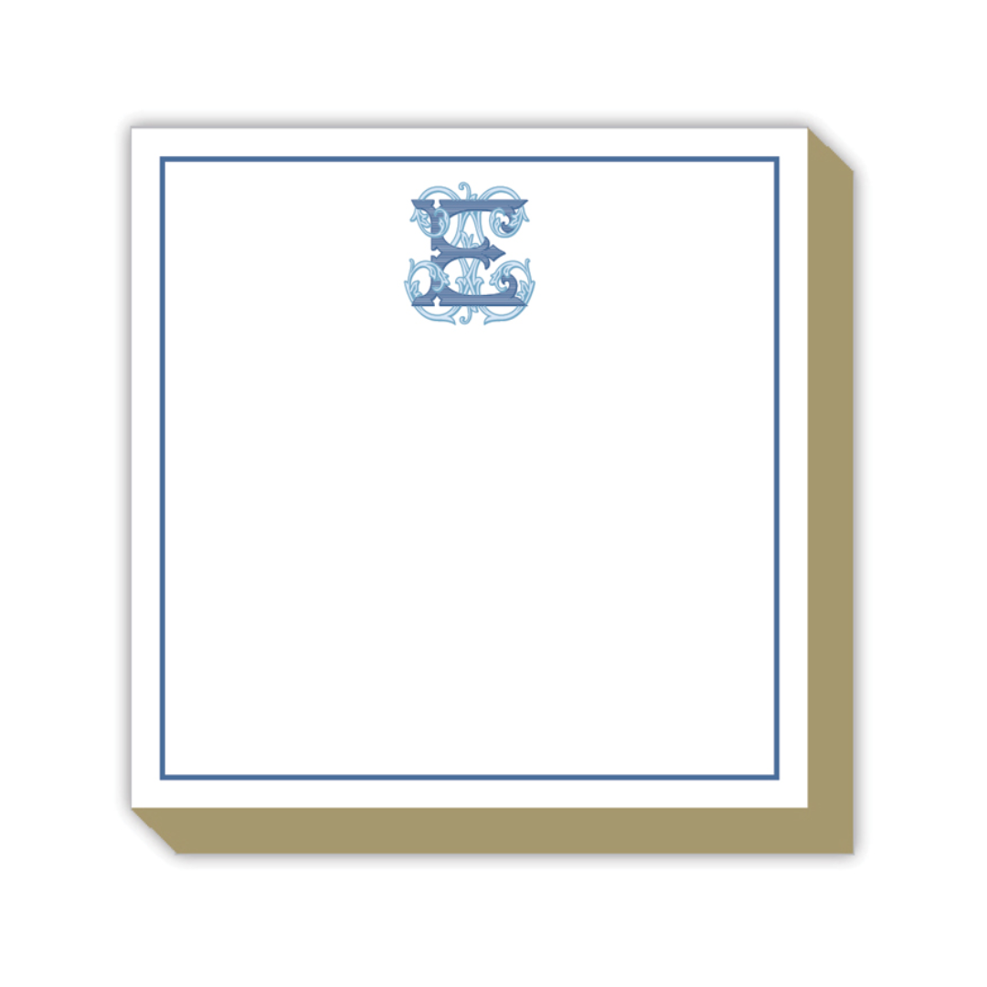 Preppy Couture Monogram Luxe Notepad