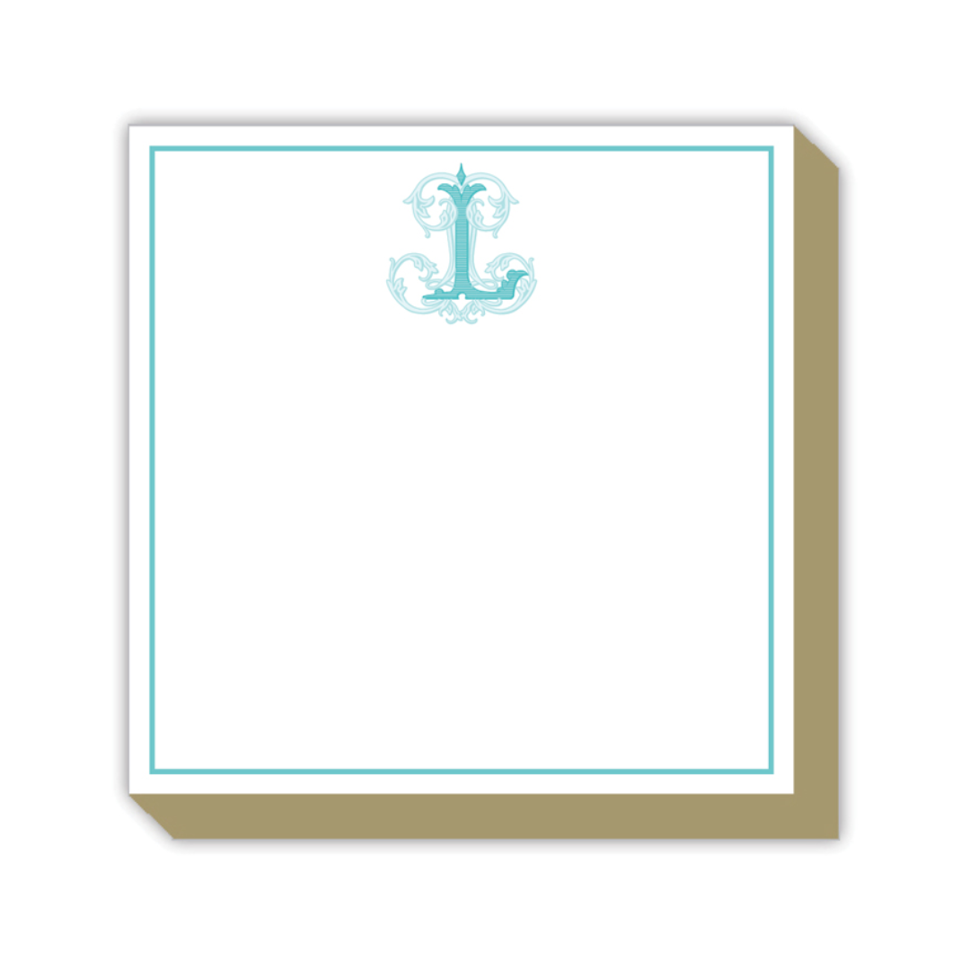 Preppy Couture Monogram Luxe Notepad