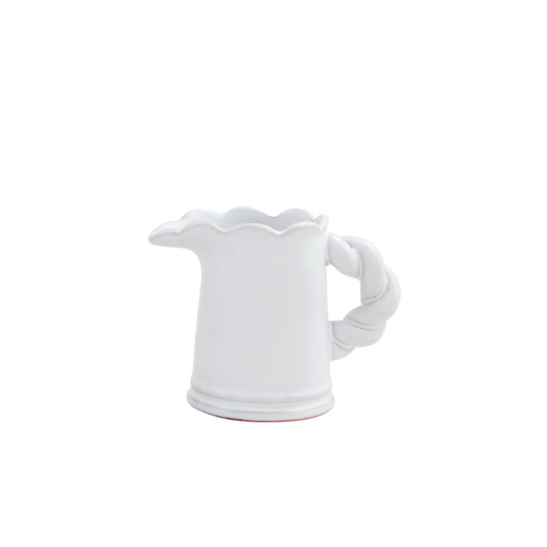 Twisted Handle Pitcher Vase