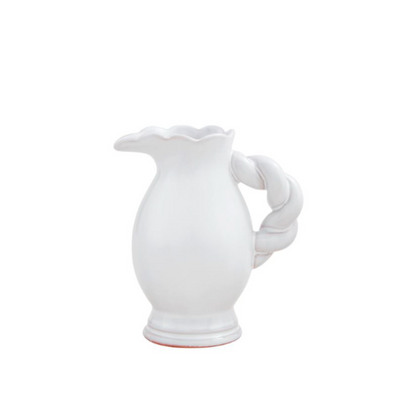 Twisted Handle Pitcher Vase