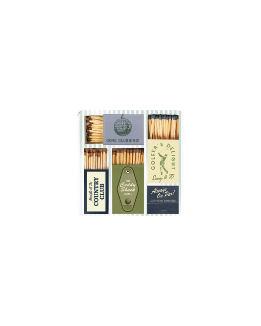 Golf Matchbook Coaster (Set of 4)