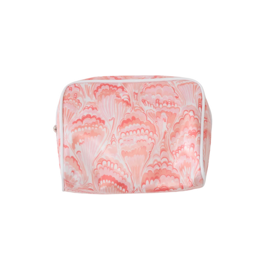Weezie x Meg Braff Small Toiletry Bag - Shell Pink