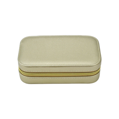 Leah Rectangle Travel Jewelry Case
