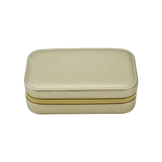 Leah Rectangle Travel Jewelry Case